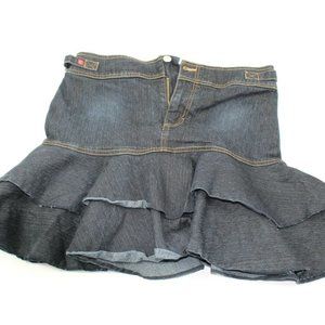 Pre-Owned Goddess Trend Jean Skirt 11/12